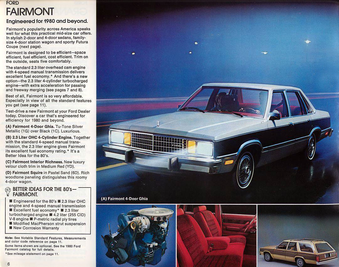 1980 Ford Full Line Brochure Page 11